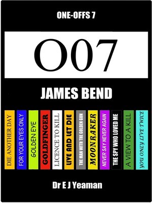 cover image of James Bend (One-Offs 7)